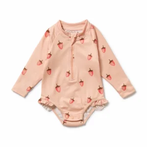 Wilson & Frenchy Strawberry Kisses Long Sleeved Swimsuit Wilson & Frenchy Strawberry Kisses Long Sleeved Swimsuit