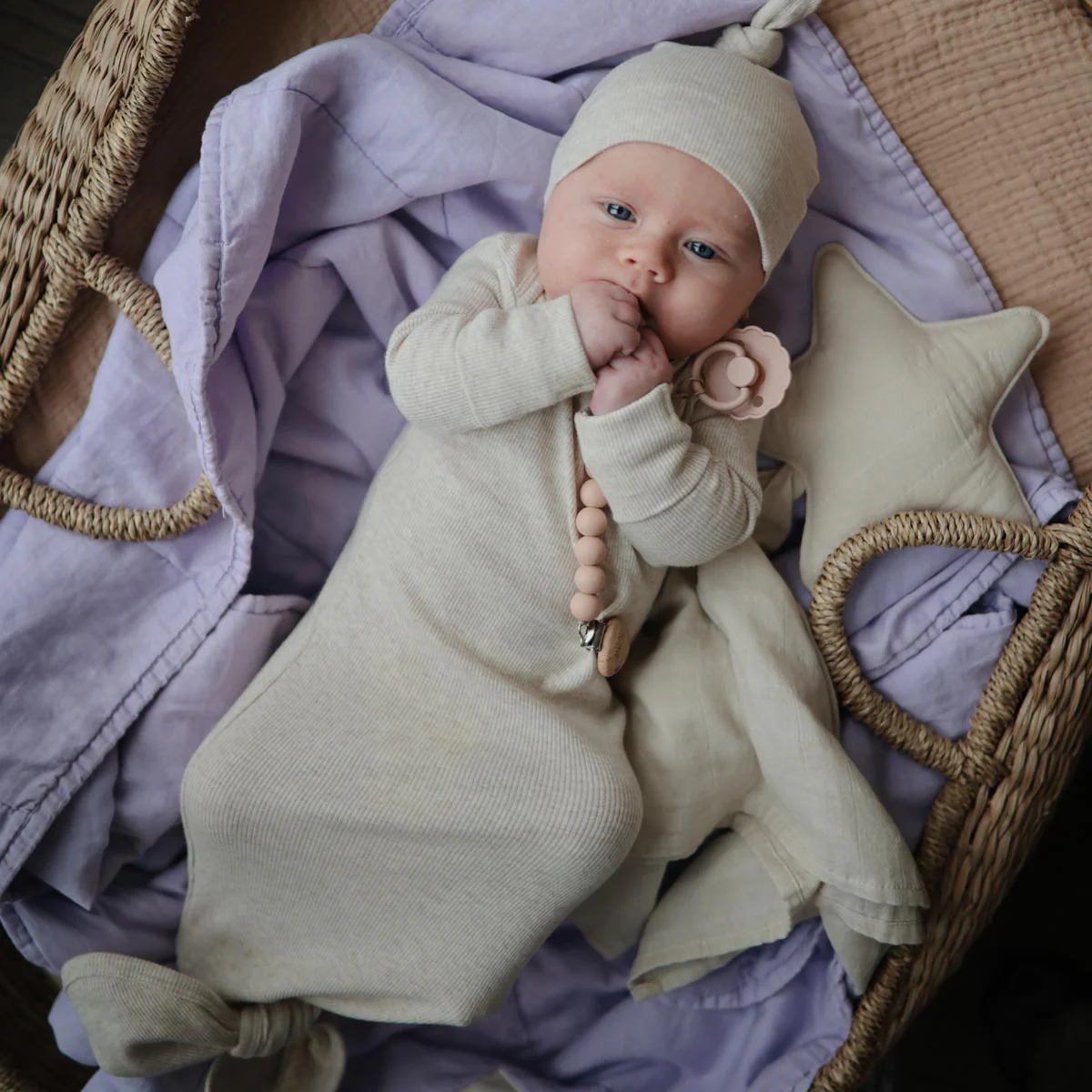 Mushie Lovey Star Blanket1 Mushie Lovey Star Blanket - Image 3