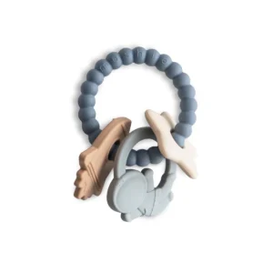 Mushie Space Teether Ring