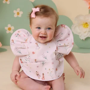 Fairy Dust Frill Snuggle Bib Fairy Dust Frill Snuggle Bib