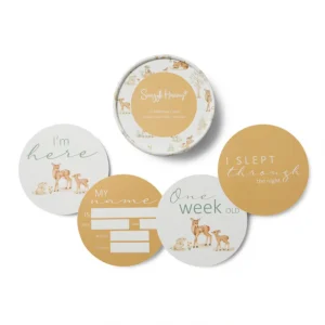 Snuggle Hunny Kids Woodland Tales & Pebble Reversible Milestone Cards