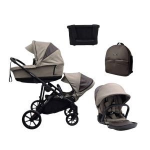 Bambini Lisbon Single to Double Pram - Future Proof Bundle