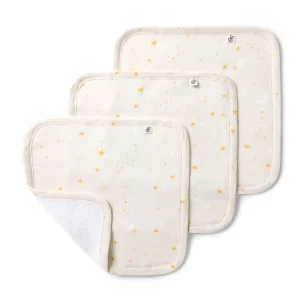 Snuggle Hunny Alice’s Stardust Organic Wash Cloths 3 Pk
