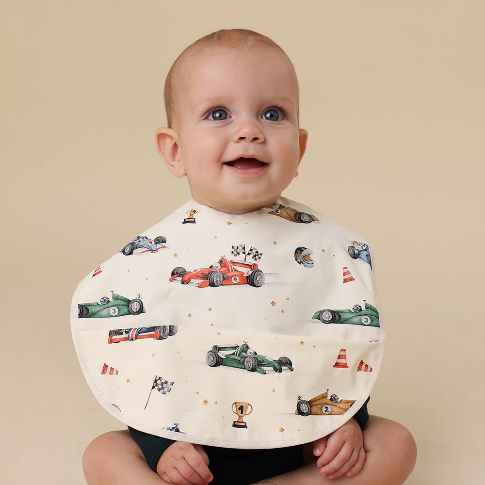 Snuggle Hunny Kids Little Racers Snuggle Bib Snuggle Hunny Kids Little Racers Snuggle Bib
