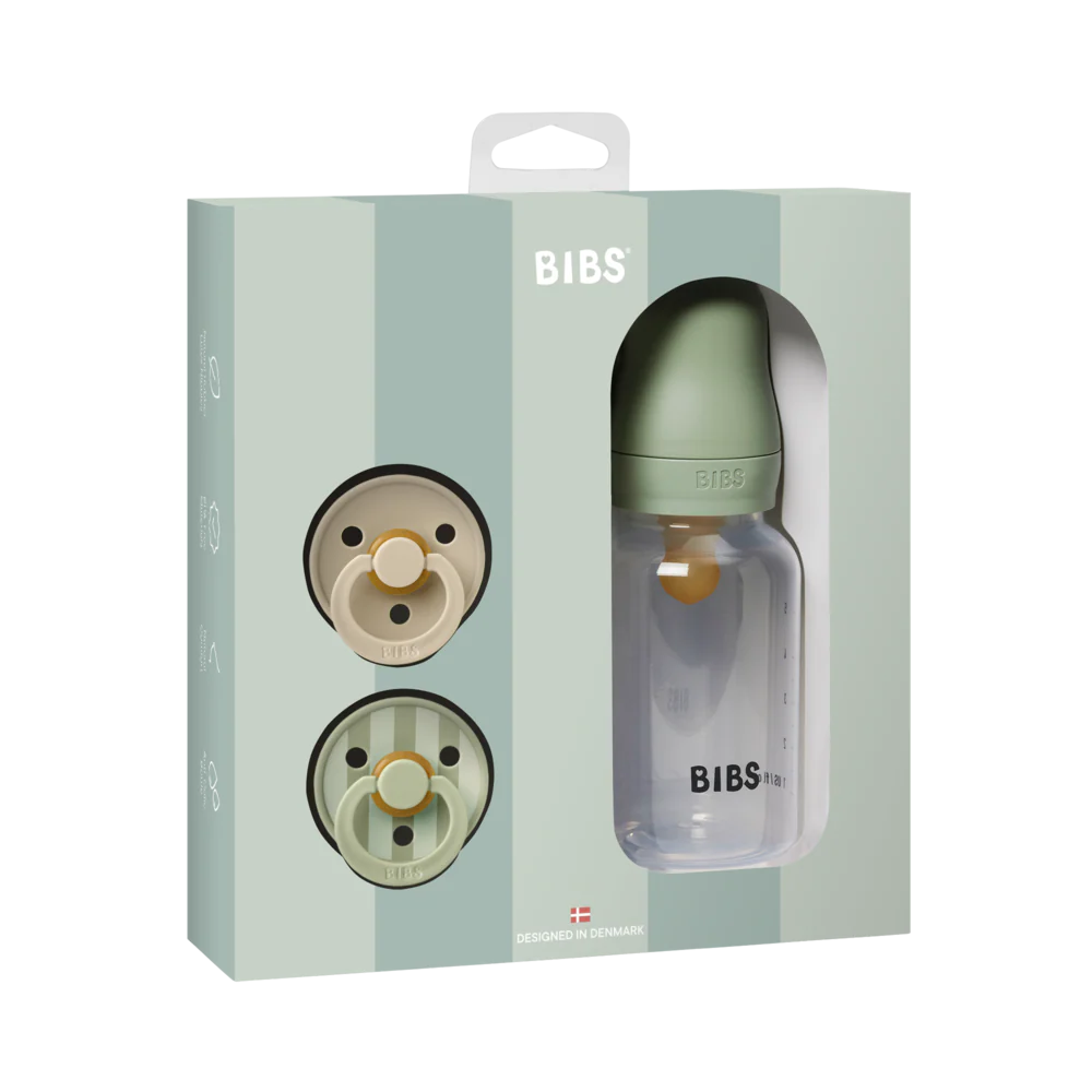 BIBS Baby Sprinkle Gift Set Sage BIBS Baby Sprinkle Gift Set Sage