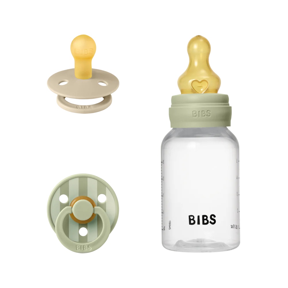 BIBS Baby Sprinkle Gift Set Sage1 BIBS Baby Sprinkle Gift Set Sage - Image 2