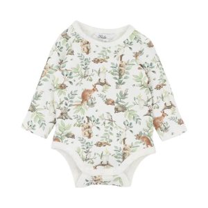 Bebe Charlie Long Sleeve Bodysuit