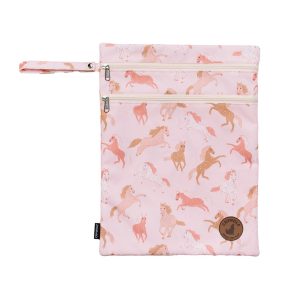 Crywolf Wet Bag Blush Ponies