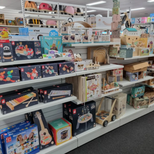 Babyroad's large selection of baby toys at our Perth Showroom