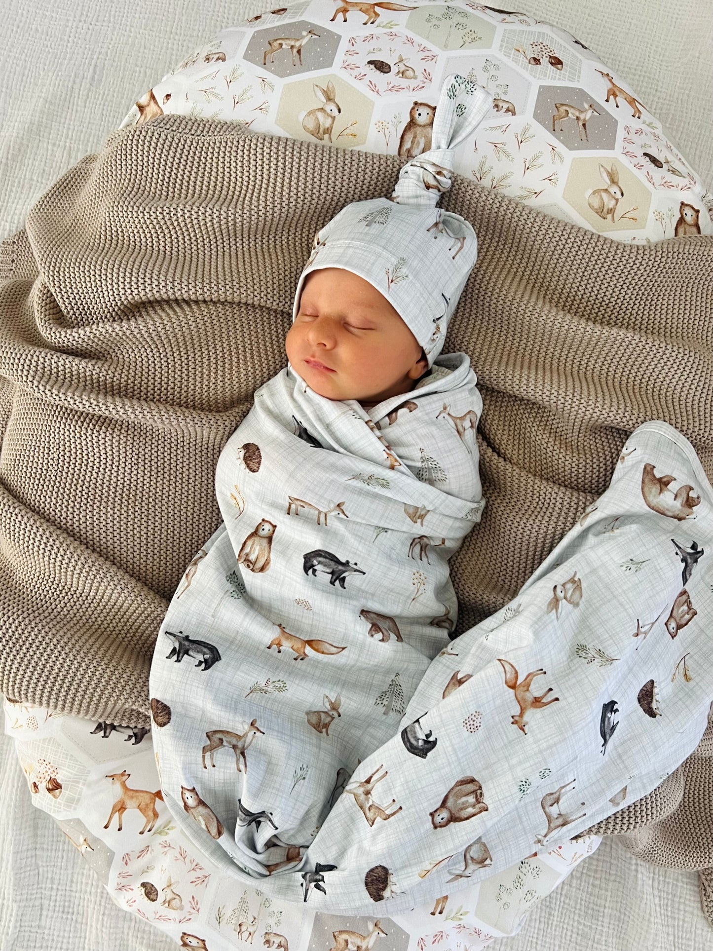 Cuddle Bug & Co Baby Wrap Set Woodland Cuddle Bug & Co Baby Wrap Set Woodland