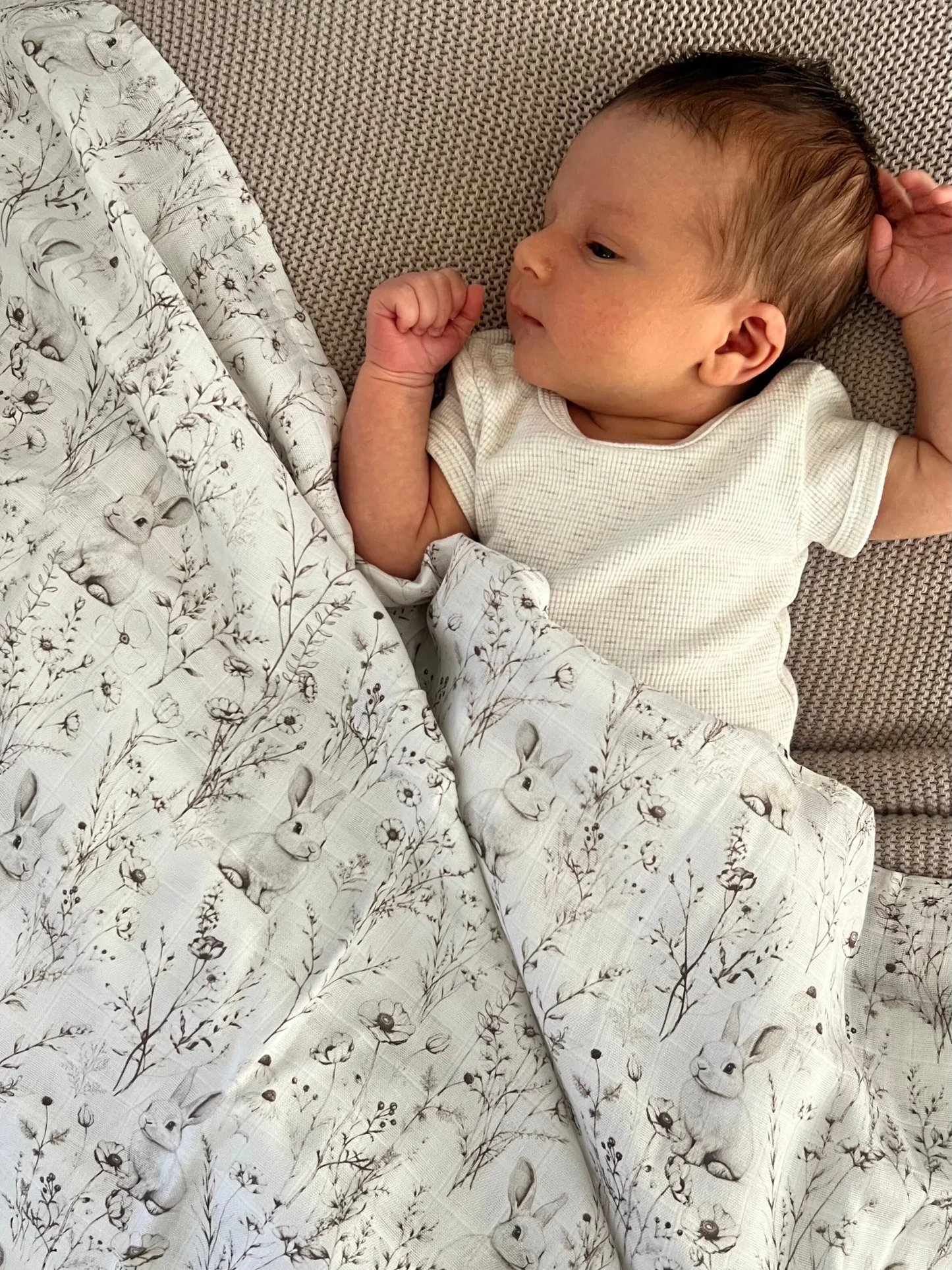 Cuddle Bug & Co Bamboo Muslin Wrap Willow Cuddle Bug & Co Bamboo Muslin Wrap Willow