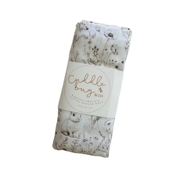 Cuddle Bug & Co Bamboo Muslin Wrap Willow1 Cuddle Bug & Co Bamboo Muslin Wrap Willow