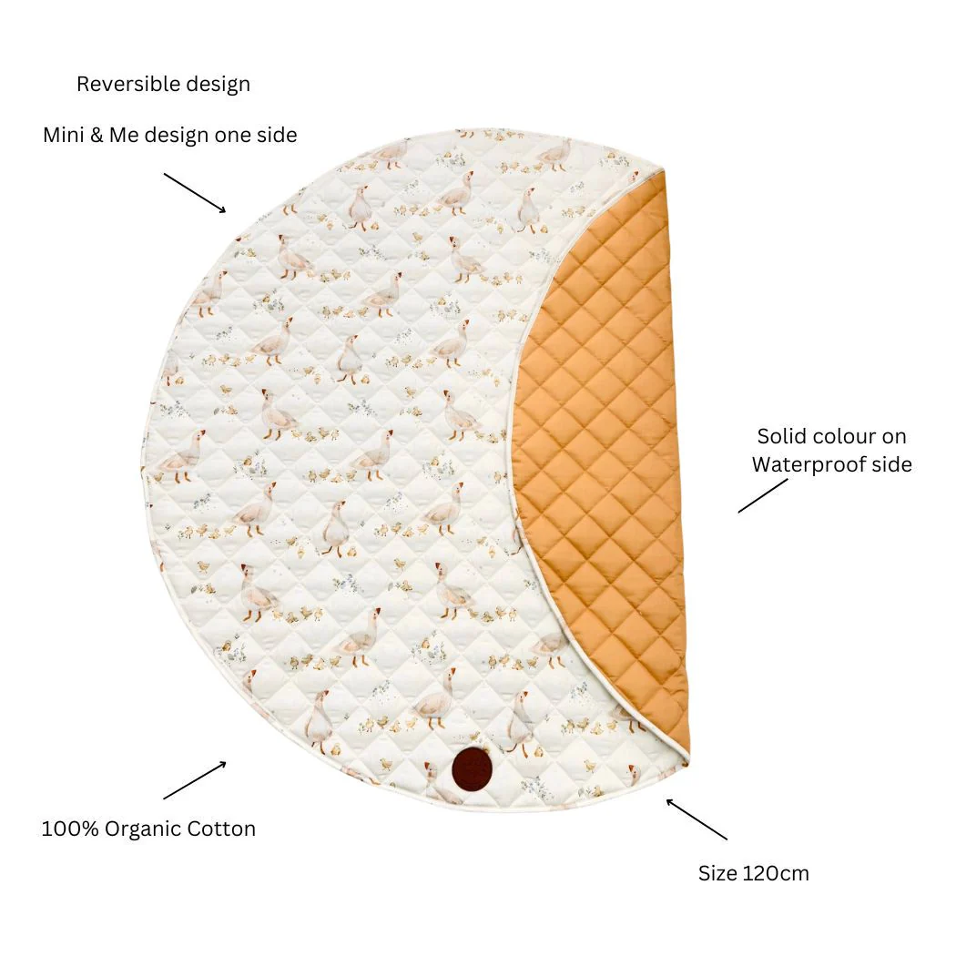 Cuddle Bug & Co Padded Waterproof Playmat Goosey Gander Cuddle Bug & Co Padded Waterproof Playmat Goosey Gander