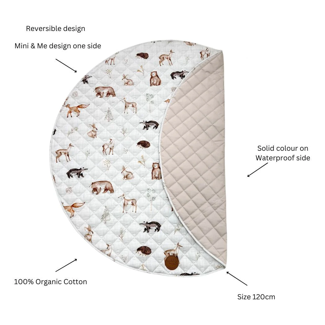 Cuddle Bug & Co Padded Waterproof Playmat Woodland Cuddle Bug & Co Padded Waterproof Playmat Woodland