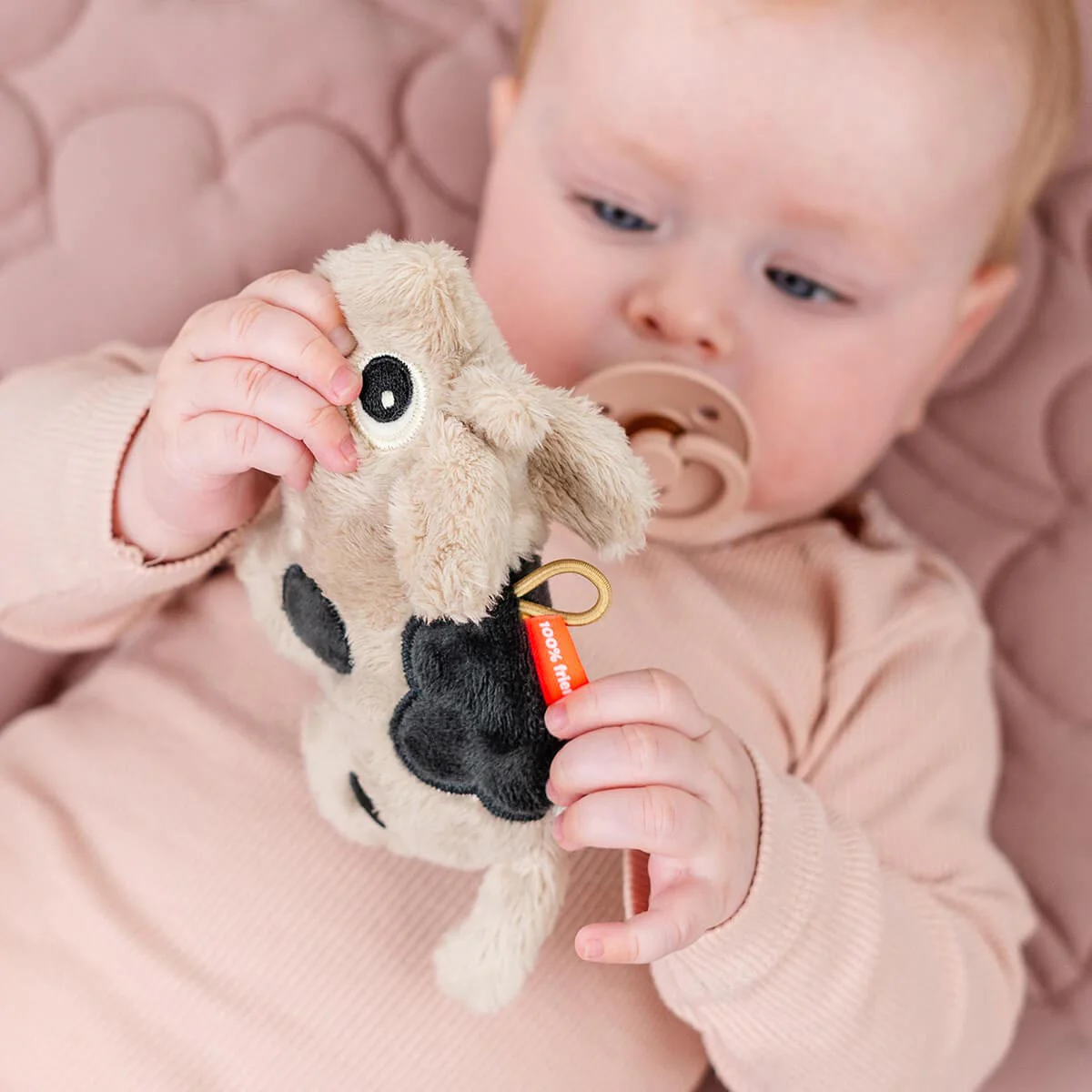 Done by Deer Tiny Sensory Rattle Dotti Sand2 Done by Deer Tiny Sensory Rattle Dotti Sand - Image 3