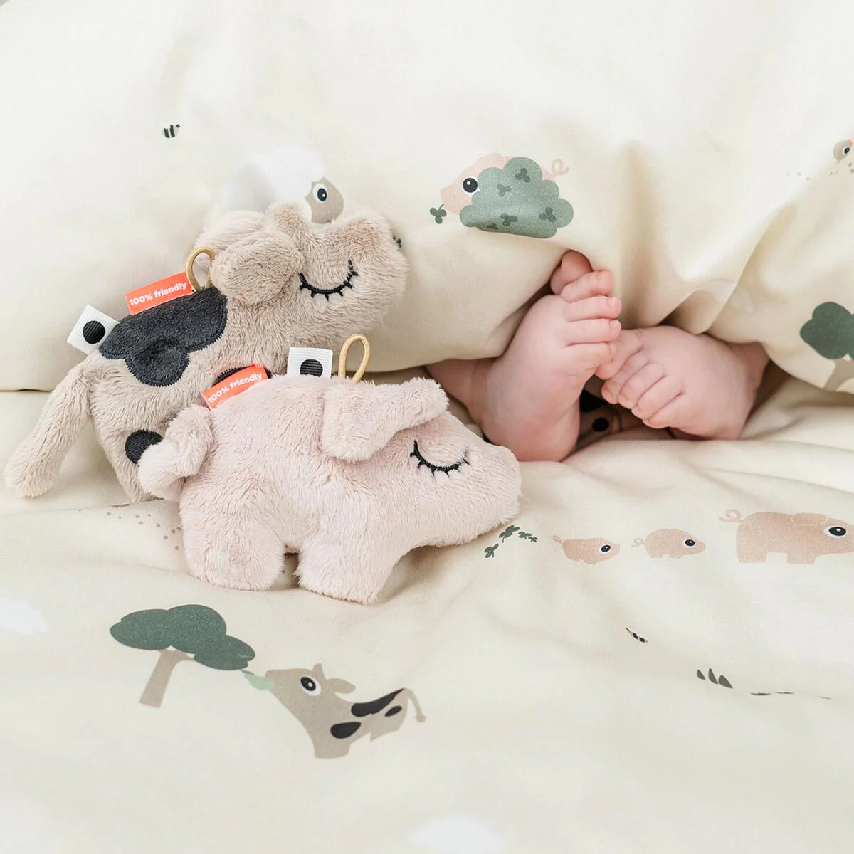 Done by Deer Tiny Sensory Rattle Pigee Powder2 Done by Deer Tiny Sensory Rattle Pigee Powder - Image 3