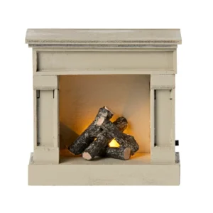 Maileg Mouse Fireplace Off-White