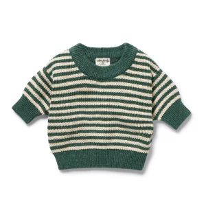 Wilson & Frenchy Clover Organic Knitted Stripe Jumper