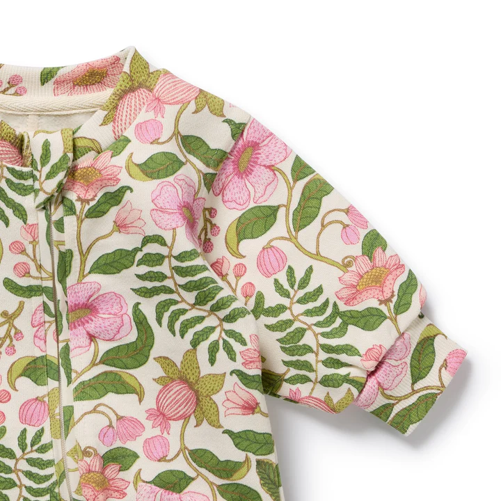 Wilson & Frenchy Ma Fleur Organic Terry Growsuit1 Wilson & Frenchy Ma Fleur Organic Terry Growsuit - Image 2