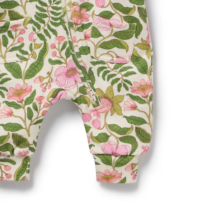 Wilson & Frenchy Ma Fleur Organic Terry Growsuit2 Wilson & Frenchy Ma Fleur Organic Terry Growsuit - Image 3