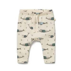 Wilson & Frenchy Woolly Whales Organic Leggings