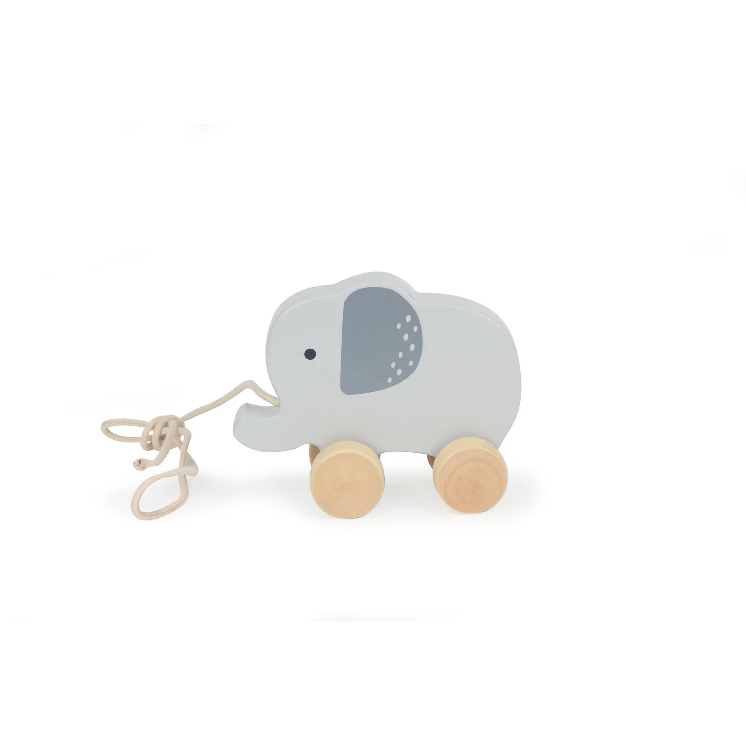 Bubble Wooden Elephant Pull Along Toy Bubble Wooden Elephant Pull Along Toy