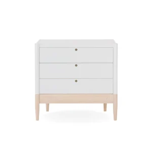 Gaia Baby Eos Dresser White Natural Gaia Baby Eos Dresser White | Natural