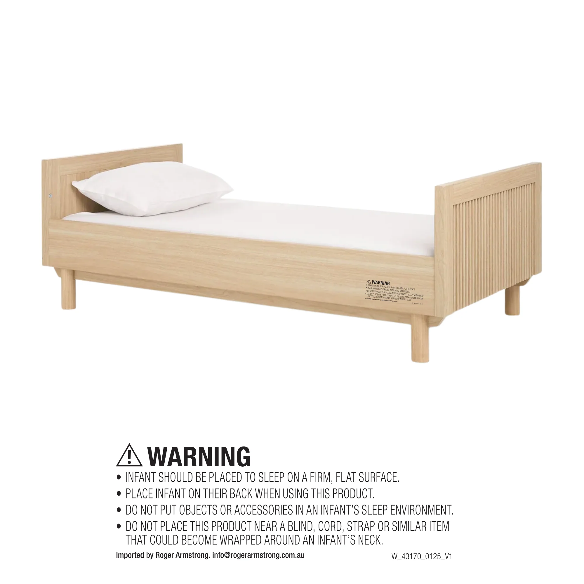 Oska_Oak_Toddler_Bed_1024x1024@2x Mamas & Papas Oska Nursery Package - Image 7