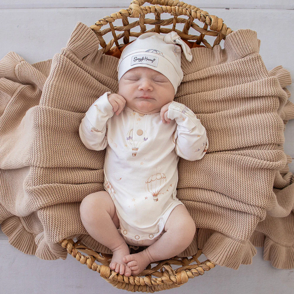 Snuggle Hunny Up & Away Long Sleeve Organic Bodysuit1 Snuggle Hunny Up & Away Long Sleeve Organic Bodysuit - Image 2