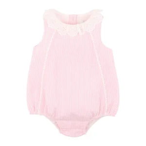 Bebe Willa Stripe Lace Collar Bodysuit