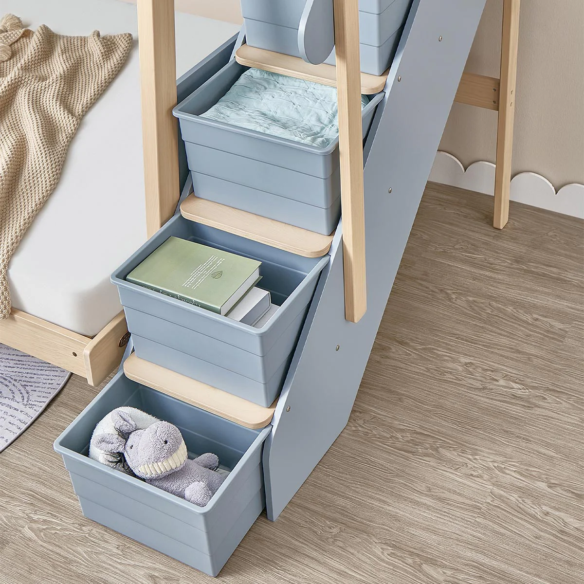 Boori Natty Maxi Bunk Bed with Staircase2 Boori Natty Maxi Bunk Bed with Staircase - Image 3