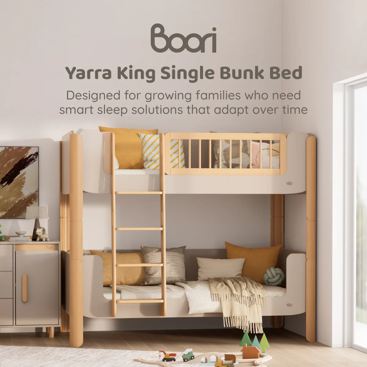 Boori Yarra King Single Bunk Bed2 Boori Yarra King Single Bunk Bed - Image 3