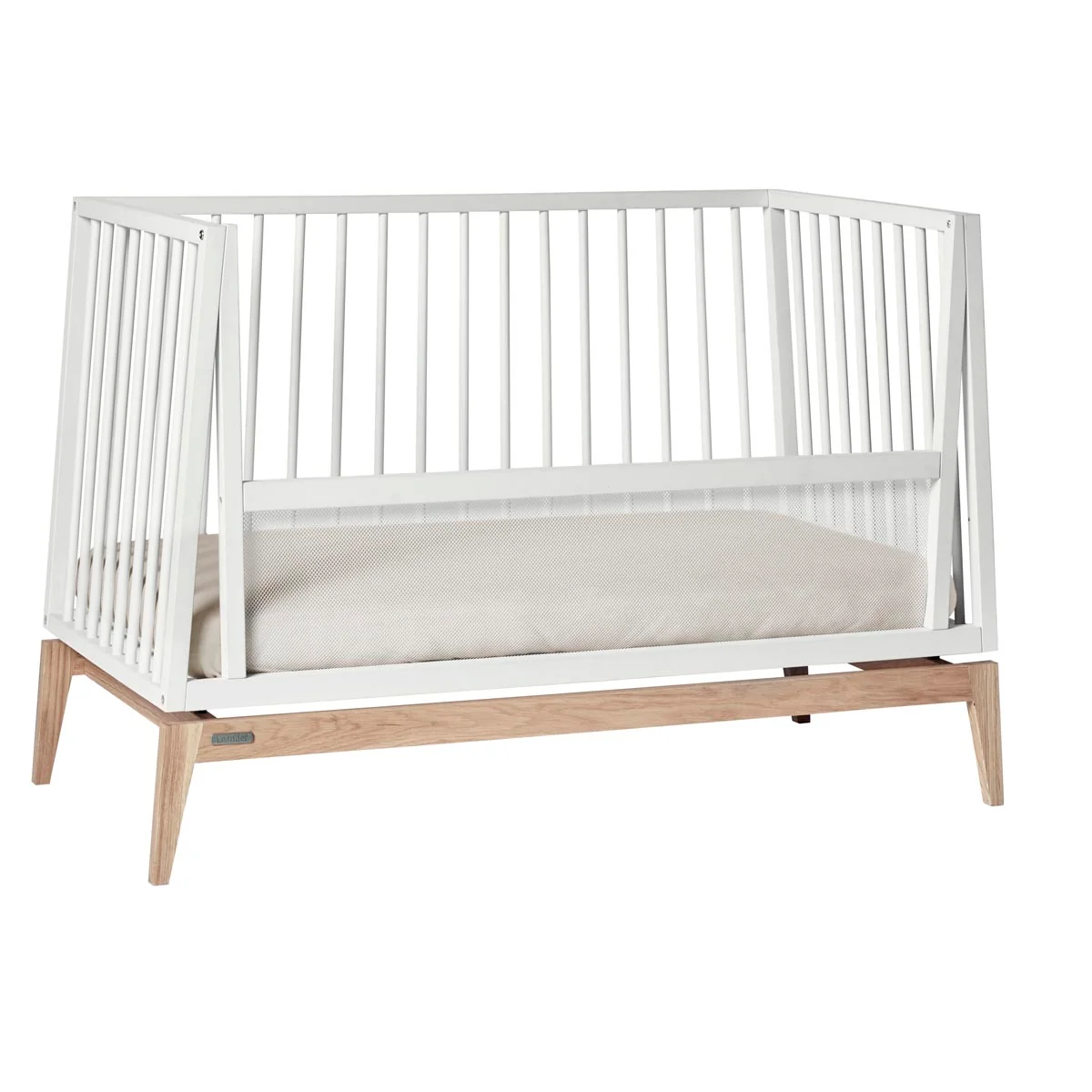 Leander Luna Cot Conversion Kit2 Leander Luna Cot White Conversion Kit - Image 3