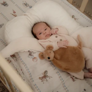 Pop Ya Tot Le Cirque Fur Lined Cot Blanket Pop Ya Tot Le Cirque Fur Lined Cot Blanket