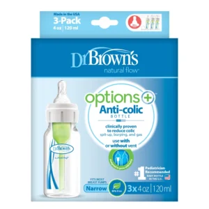 Standard Narrow Options+ Bottle 120ml 3pk Dr Brown's Standard Narrow Options+ Bottle 120ml 3pk