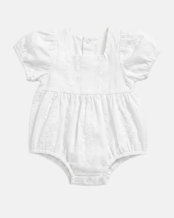 Toshi Baby Romper Florence Vanilla Toshi Baby Romper Florence Vanilla