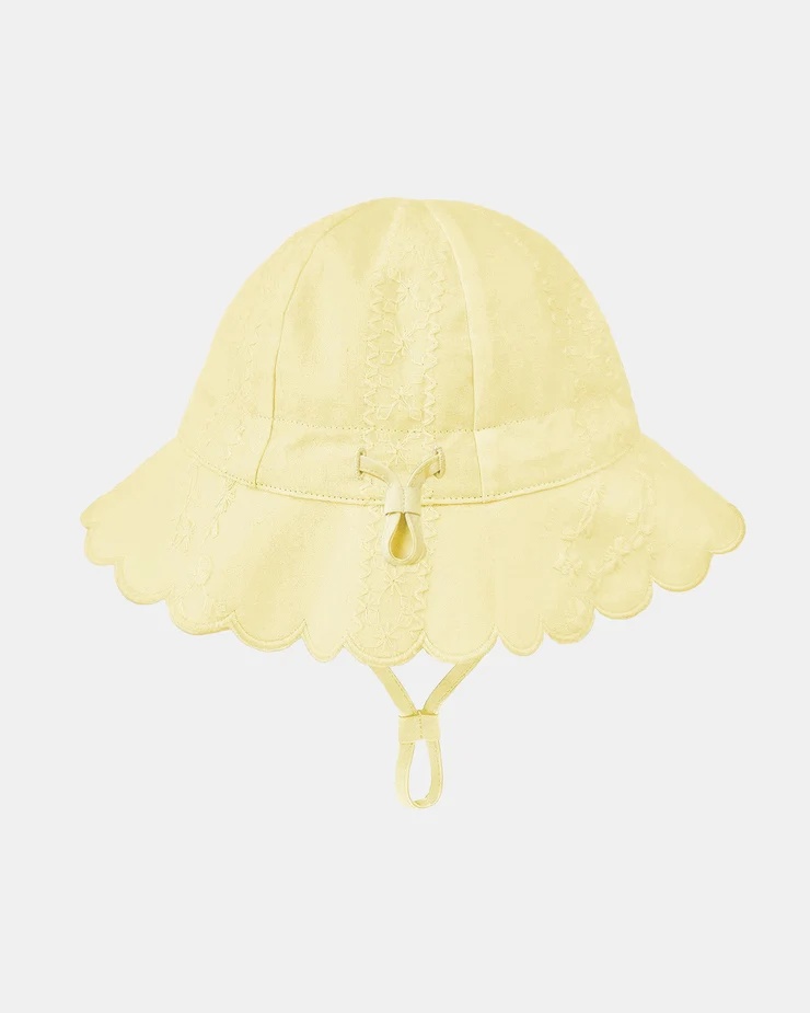 Toshi Bell Hat Florence Lemon1 Toshi Bell Hat Florence Lemon - Image 2