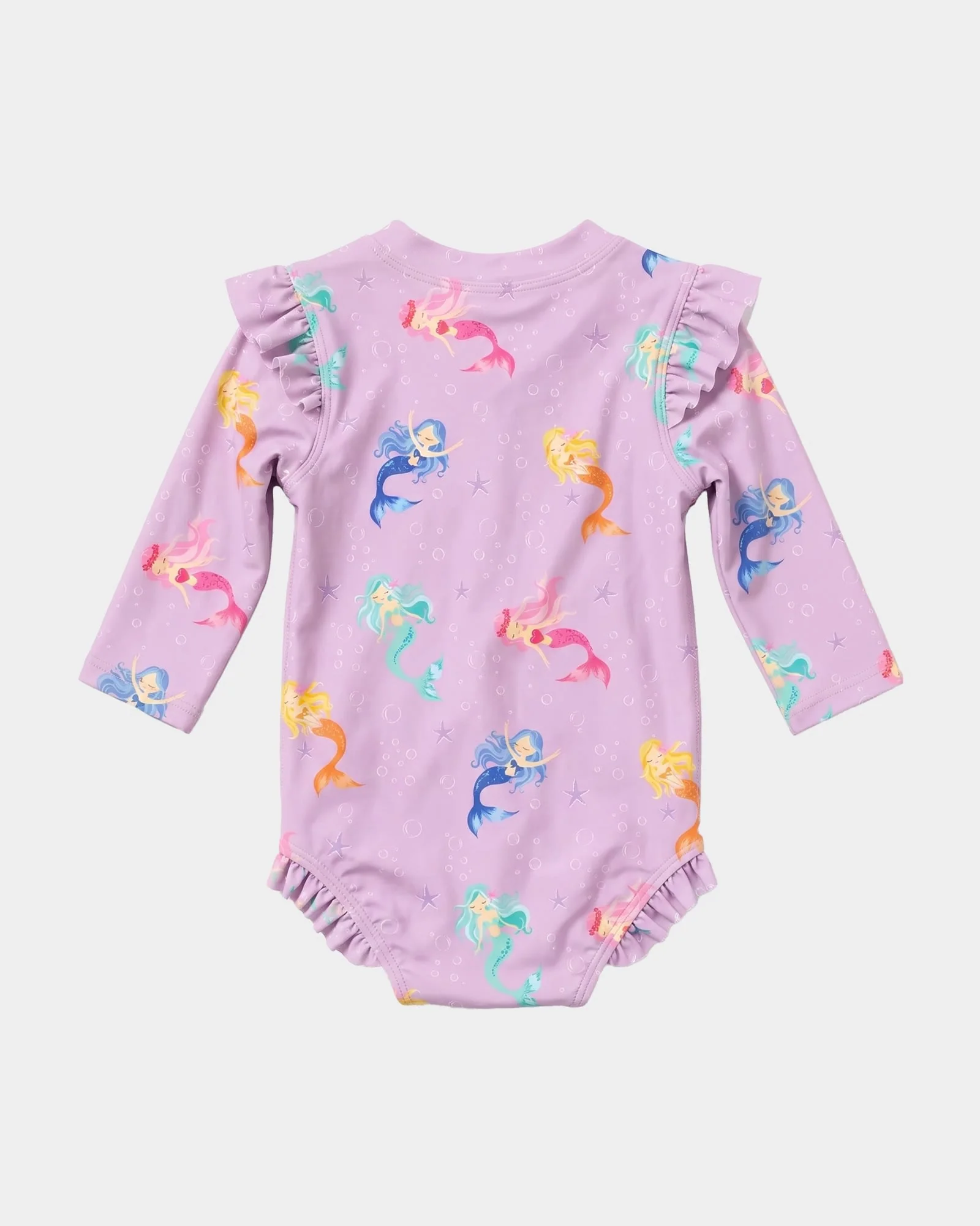 Toshi Swim Onesie LS Twinkle Princess Mermaid Toshi Swim Onesie L/S Twinkle Princess Mermaid