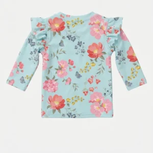 Toshi Swim Rashie L/S Twinkle Aqua Garden