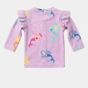 Toshi Swim Rashie L/S Twinkle Princess Mermaid