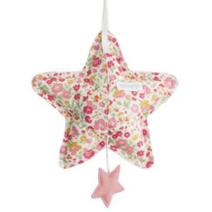 Alimrose Star Musical Blush Linen & Rose Garden