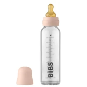 BIBS Glass Bottle Set 225ml Blush