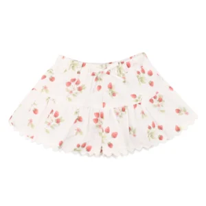 Bebe Poppy Strawberry Print Shorts