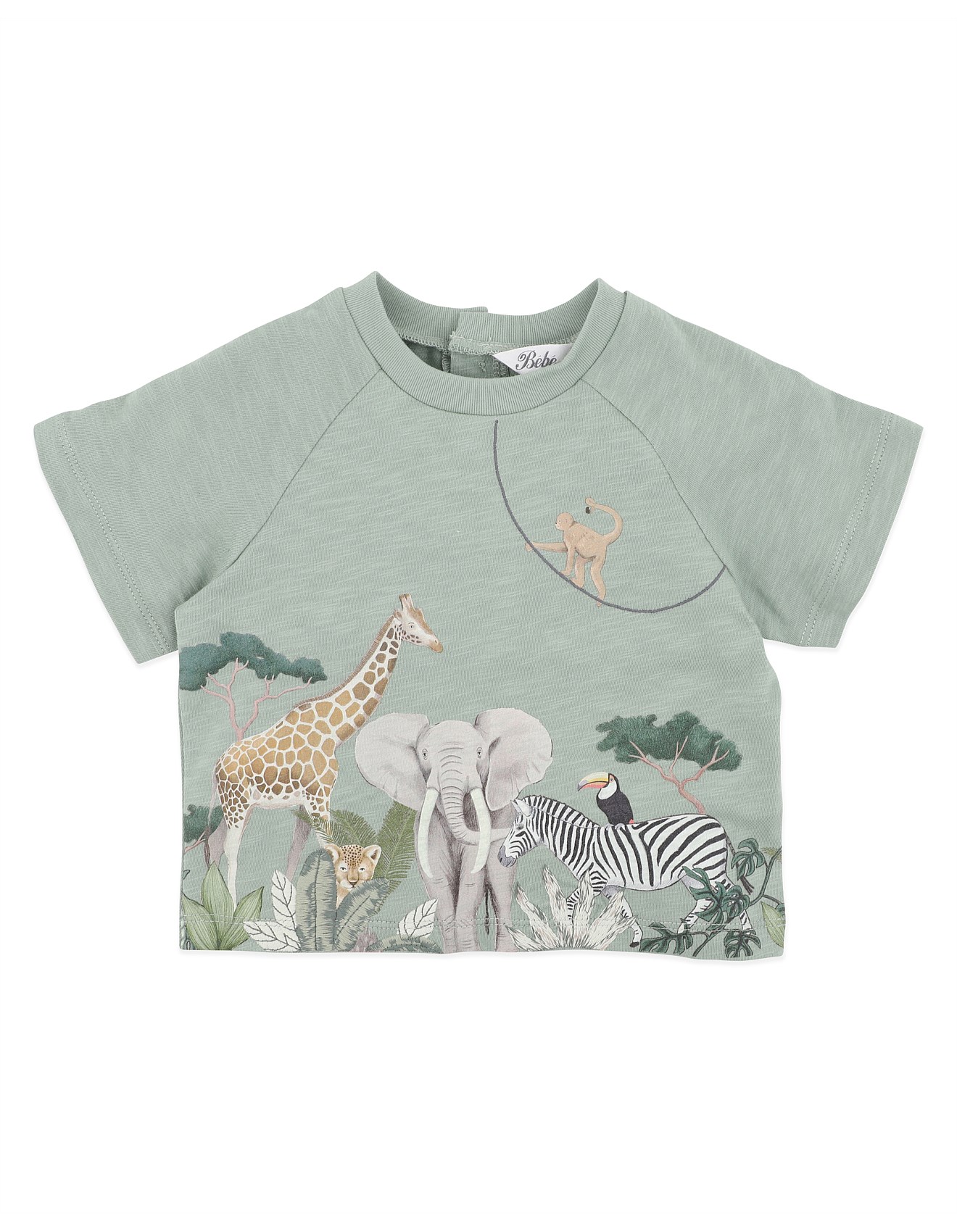 Bebe Sway Organic Jungle Tee Bebe Sway Organic Jungle Tee