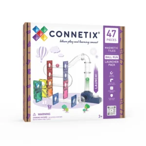 Connetix Tiles Ball Run Launcher Pack 47pc