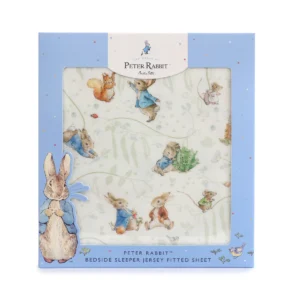 Peter Rabbit & Benjamin Bunny Co Sleeper Bedside Sleeper Fitted Sheet