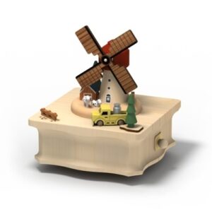 Wooderful Windmill Farm Music Box