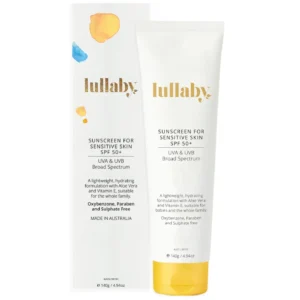 Lullaby SPF 50+ Sensitive Skin Sunscreen 140g