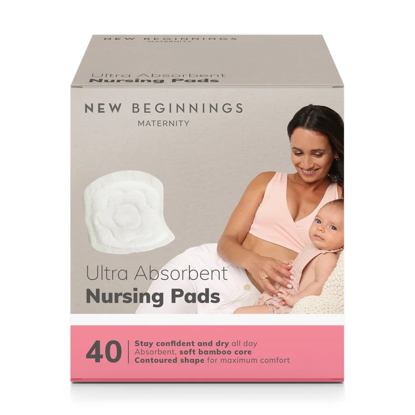 New Beginnings Nursing Pads 40pk New Beginnings Nursing Pads 40pk