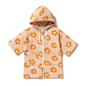 Wilson & Frenchy Daisy Glow Organic Hooded Terry Towel